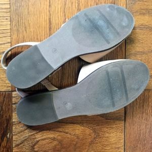 LOFT Shoes - LOFT Nude/Tan Sling Back Sandals, size 9 LOFT Shoes - LOFT Nude/Tan Sling Back Sandals, size 9